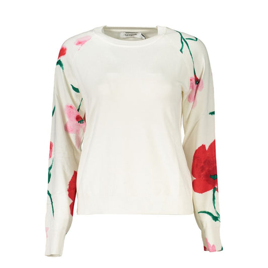 White Viscose Sweater