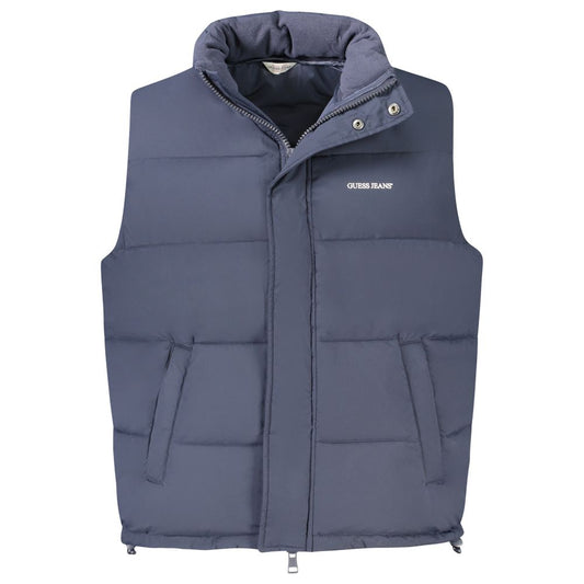 Blue Polyester Jacket