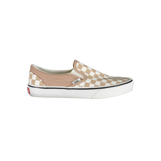 Beige Polyester Sneaker