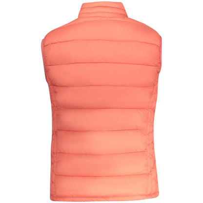 Pink Polyamide Jackets & Coat