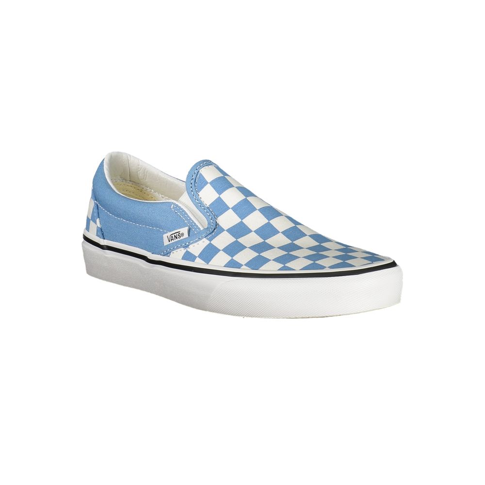Blue Polyester Sneaker