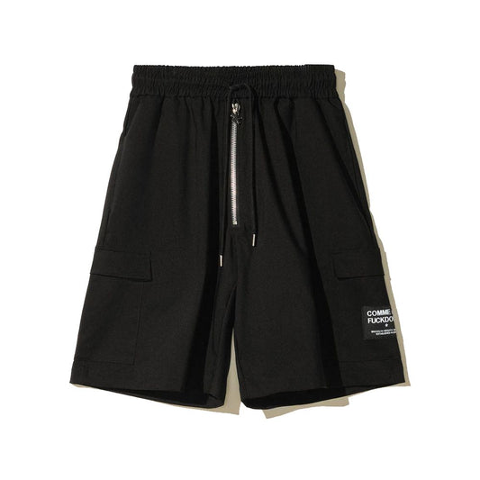 Black Cotton Short