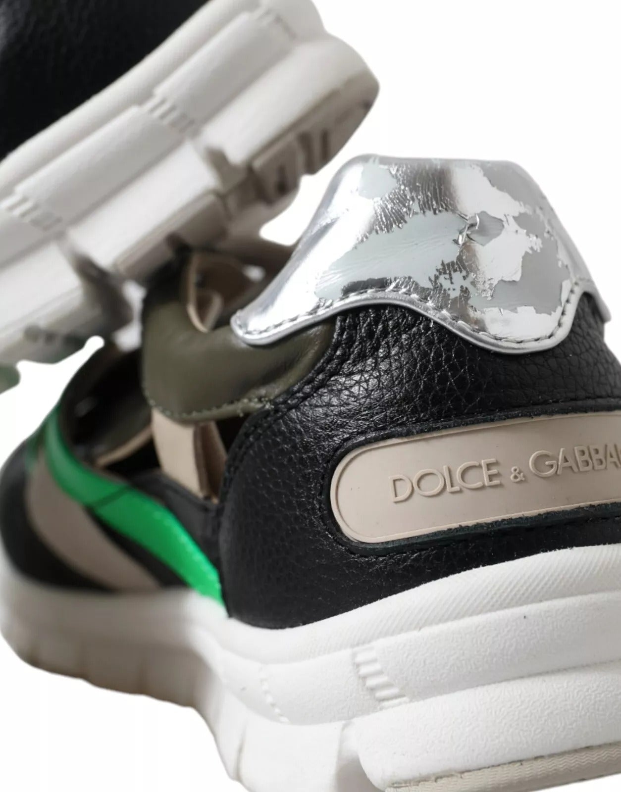 Sneakers Multicolor Leather Suede Shoes