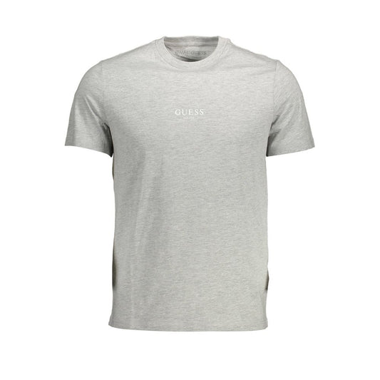 Camiseta de hombre de algodón gris