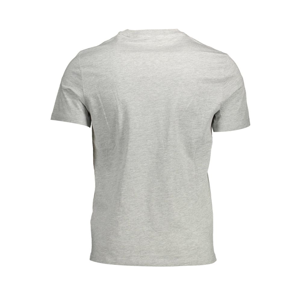 Camiseta de hombre de algodón gris