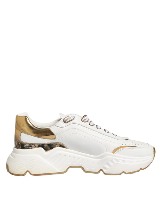 White Logo Daymaster Low Top Sneakers Shoes