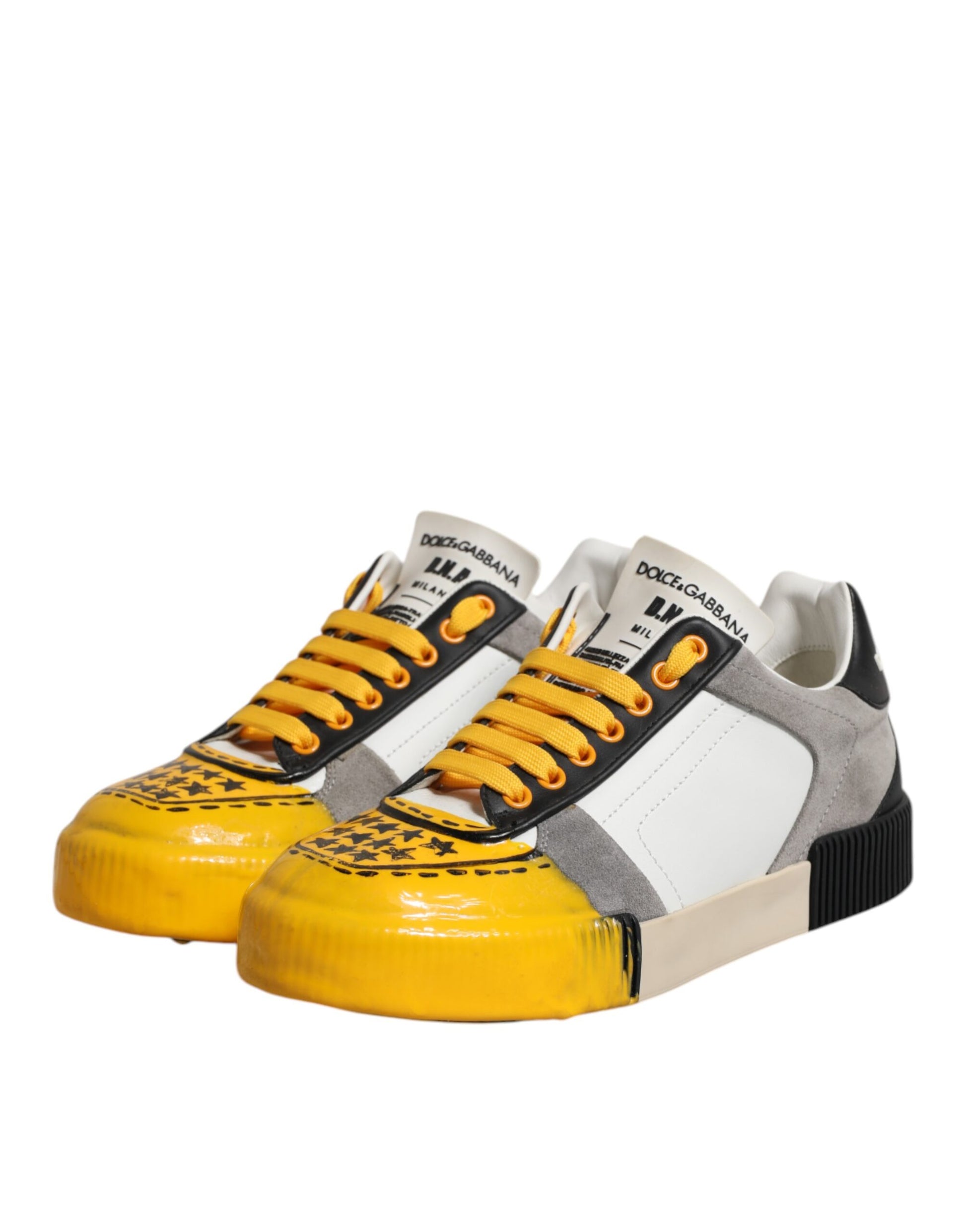 Multicolor Low Top Lace Up Sneakers Shoes