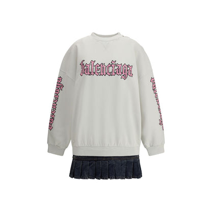 Sweatshirt Dress with logo