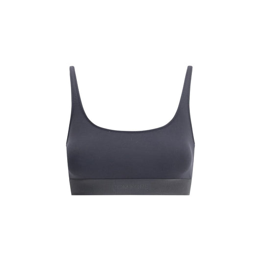 Modal bralette Top with jacquard logo