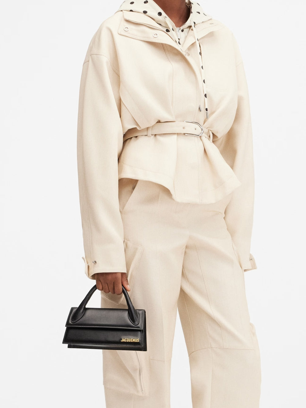 Le Chiquito Long Black Bag