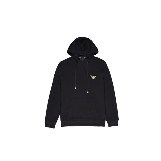 Black Cotton Hoody