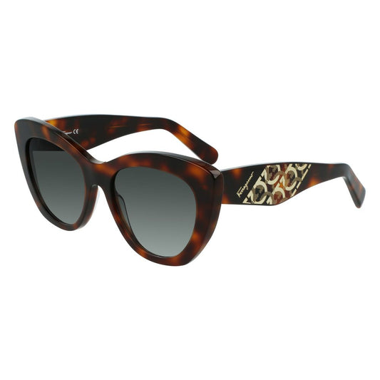 Gafas de sol de acetato marrón