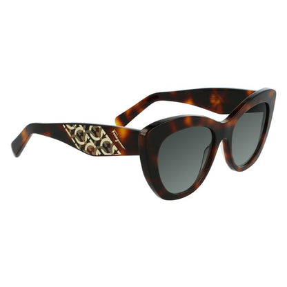 Gafas de sol de acetato marrón