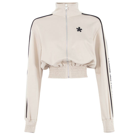 Beige Cotton Sweater