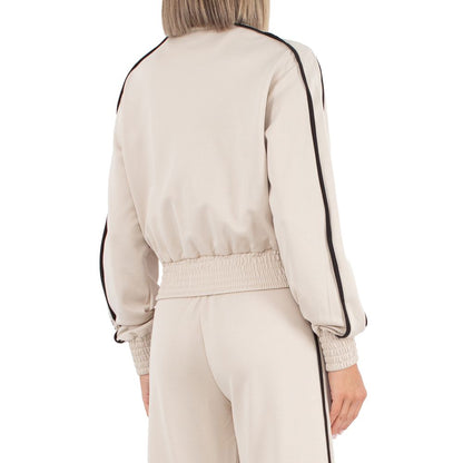 Beige Cotton Sweater