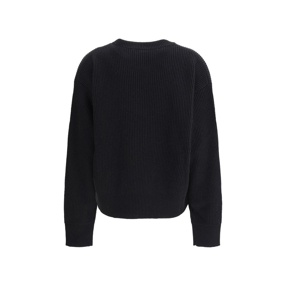 Barocco Leaf Embroidered Sweater