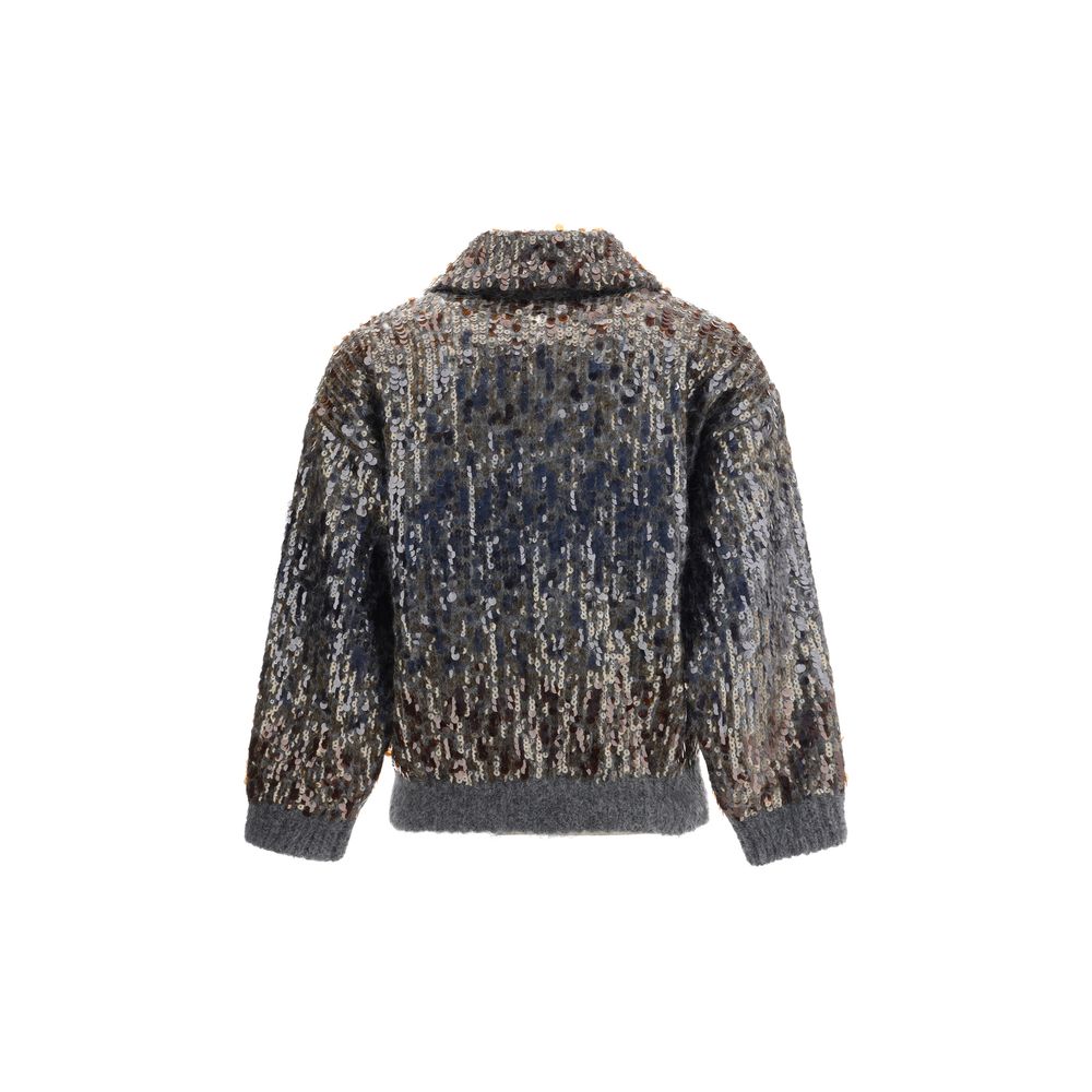 Sequined Cardigan