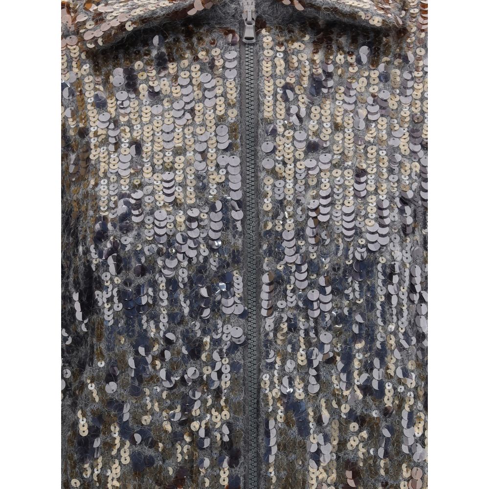 Sequined Cardigan