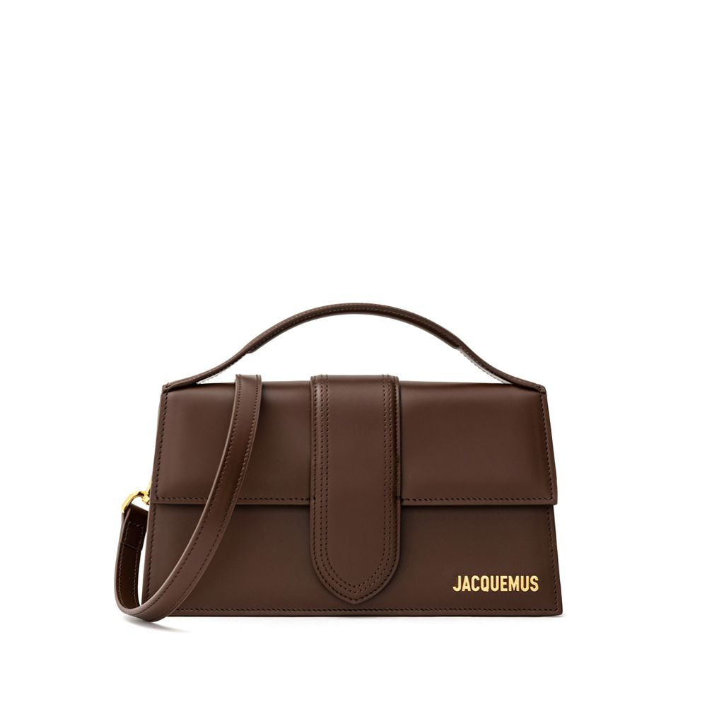 Bolso de piel marrón