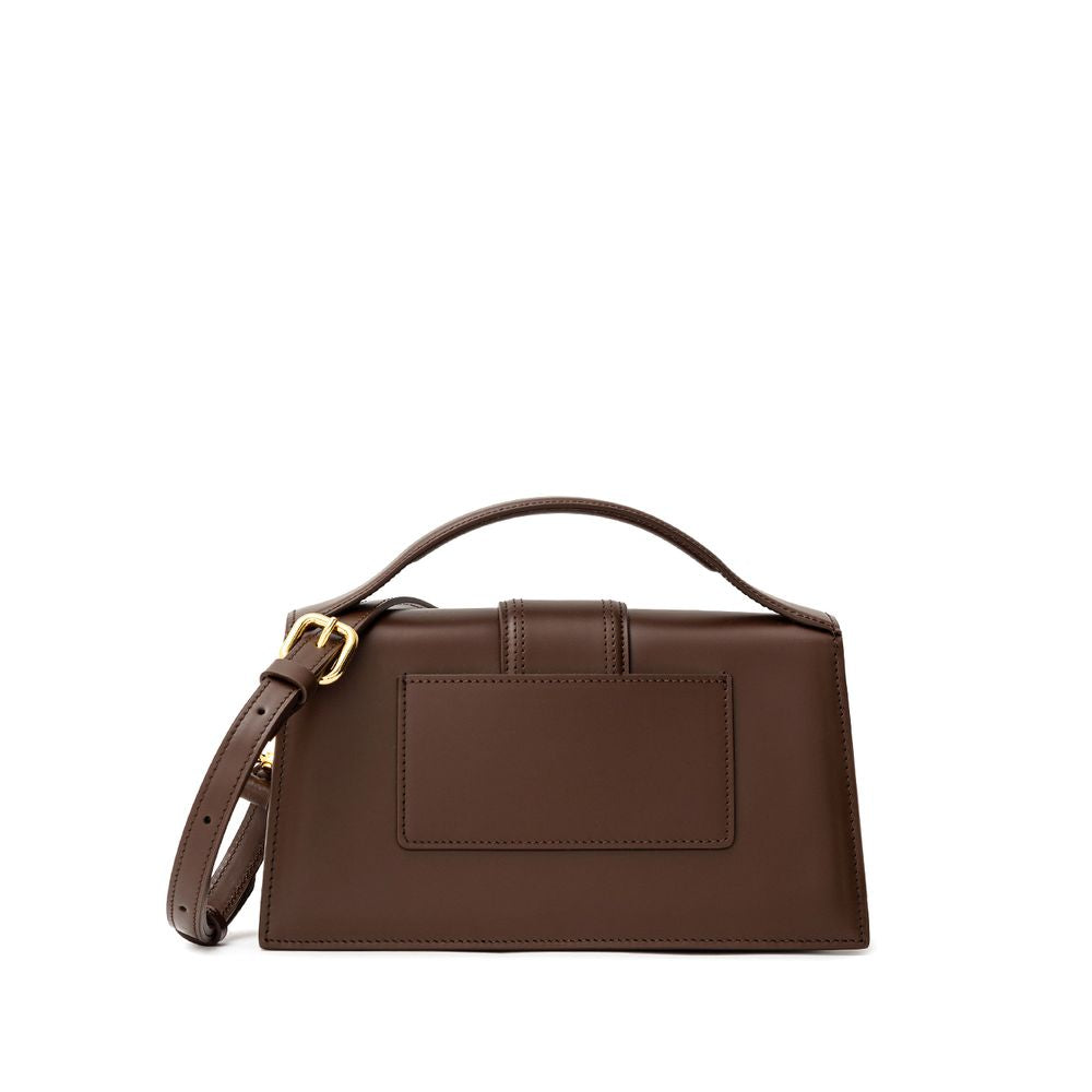 Bolso de piel marrón