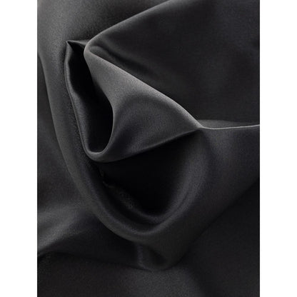 Gray Silk Pocket Square