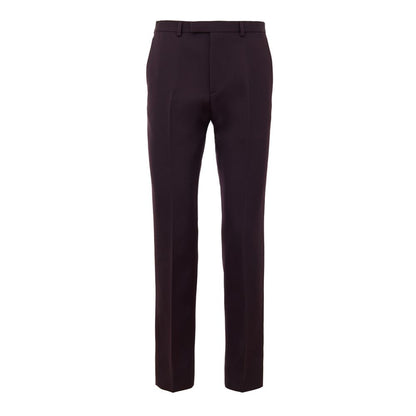 Bordeaux Wool Jeans Denim