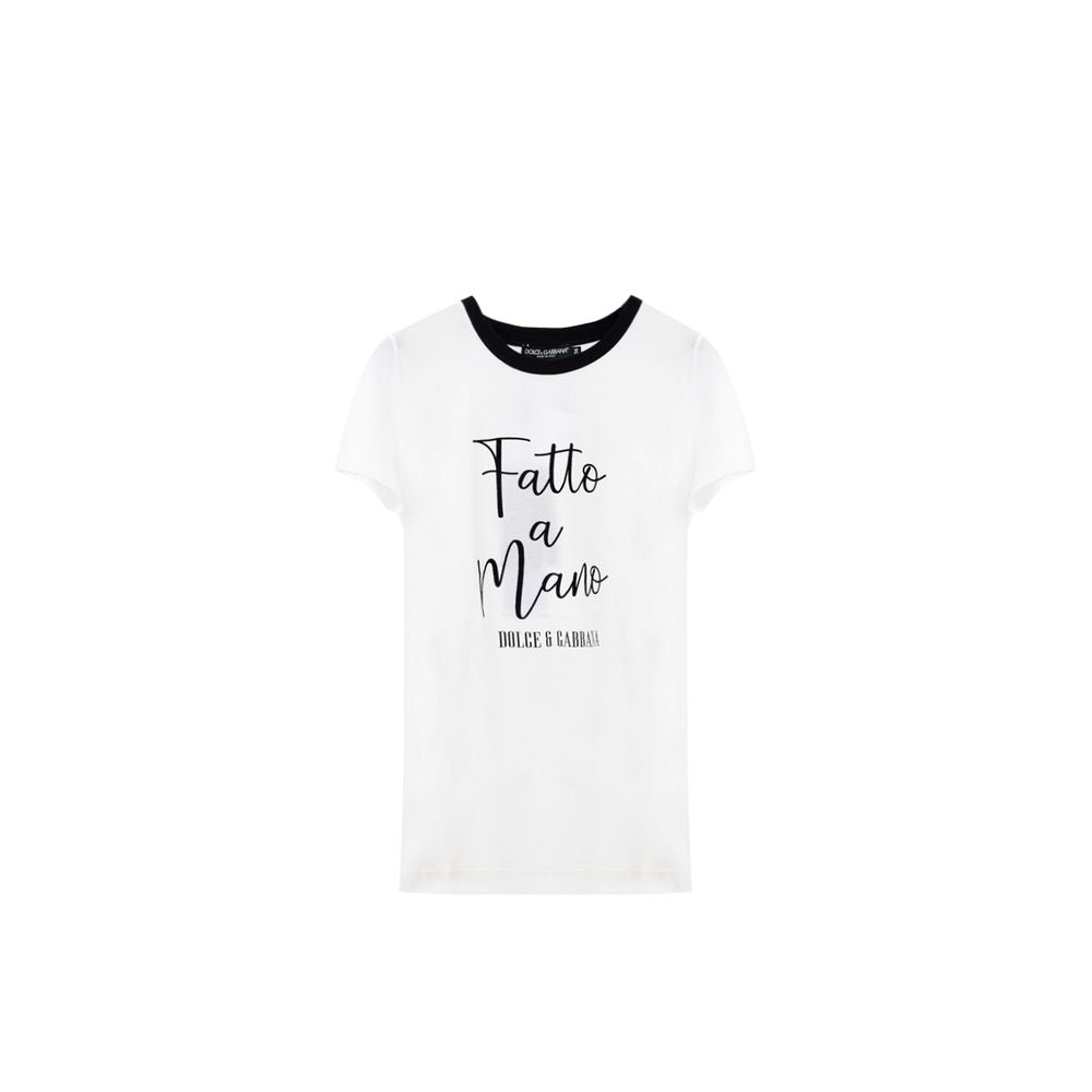 White Cotton T-Shirt