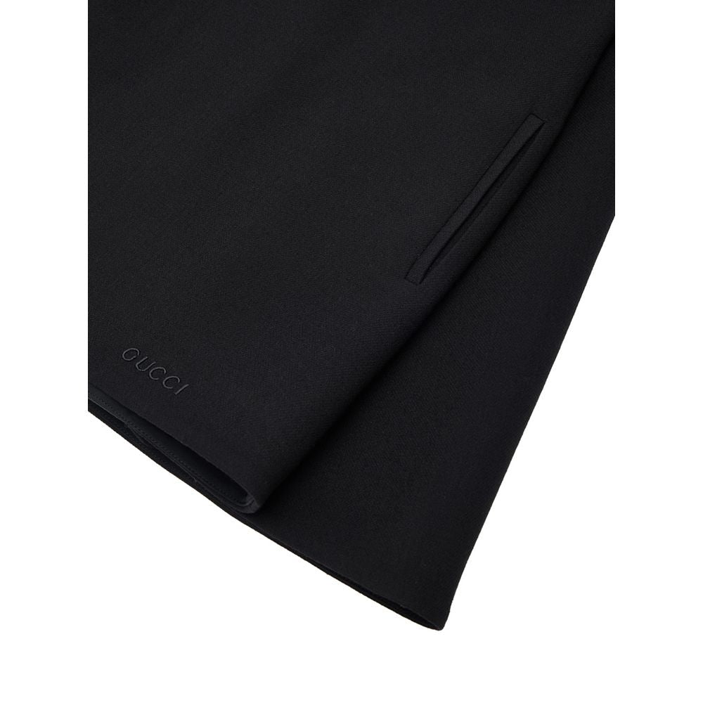 Black Wool Dress