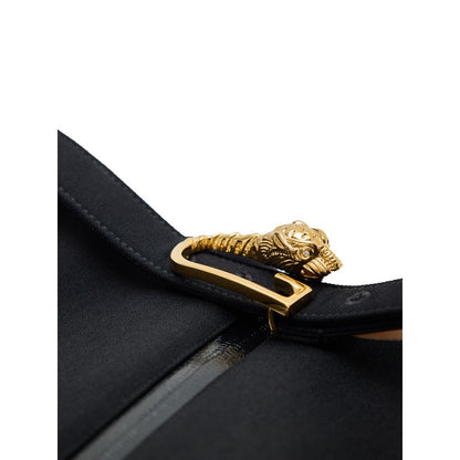 Black Wool Skirt
