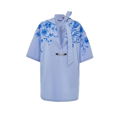 Blue Cotton Shirt