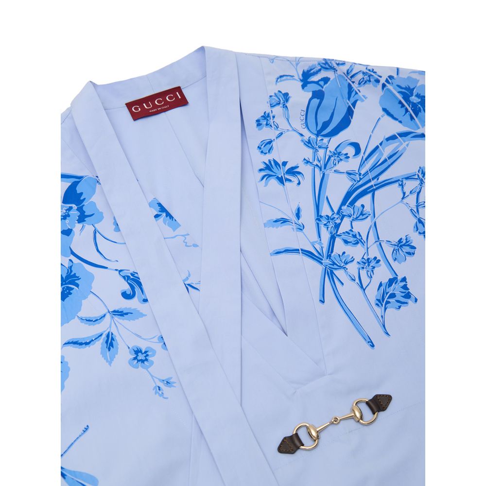 Blue Cotton Shirt
