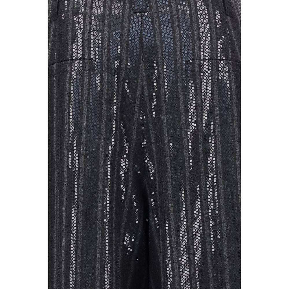 Pants with sequins