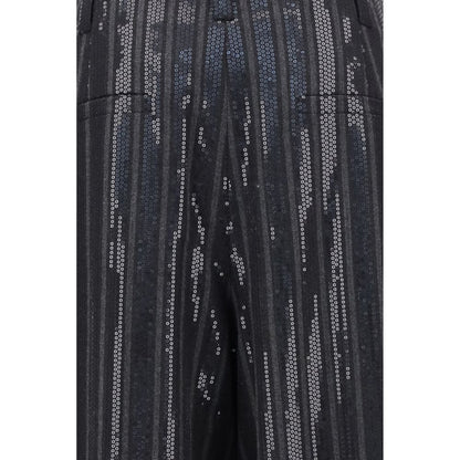 Pants with sequins