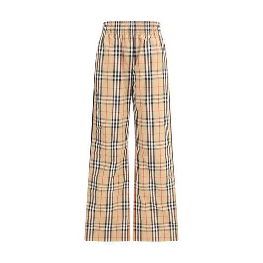 Check cotton Pants