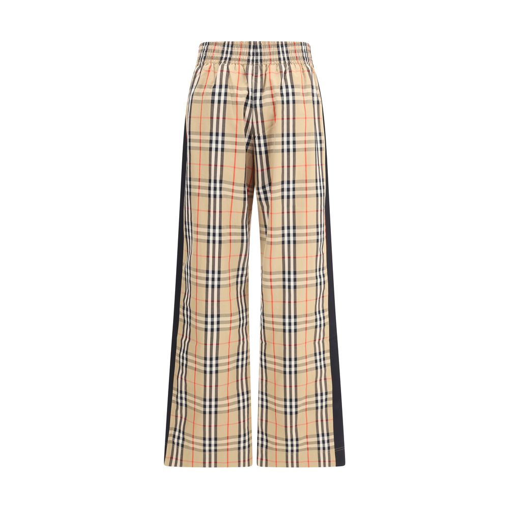 Check cotton Pants