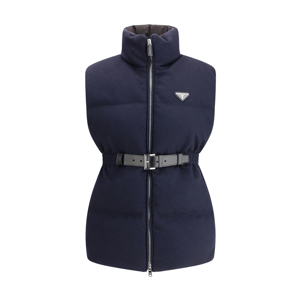 Flannel Down Vest