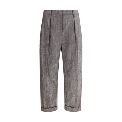 Lurex effect Pants