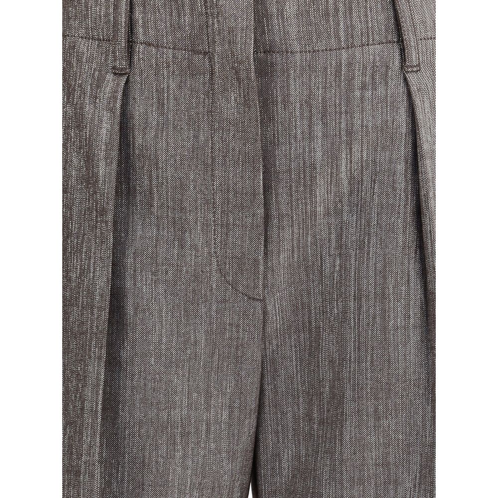 Lurex effect Pants