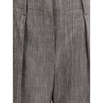 Lurex effect Pants