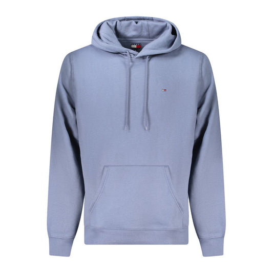 Blue Cotton Men Sweater