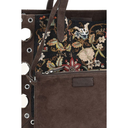 Floral embroideried Nellcote Tote Bag