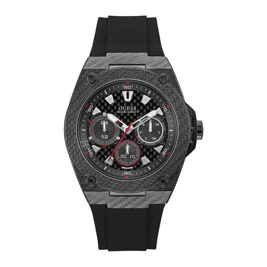 Black Rubber Watch