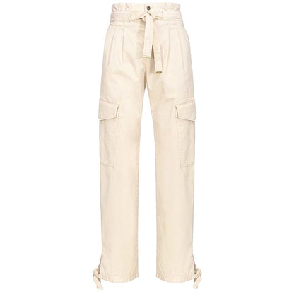 White Cotton Jeans & Pant