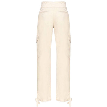 White Cotton Jeans & Pant