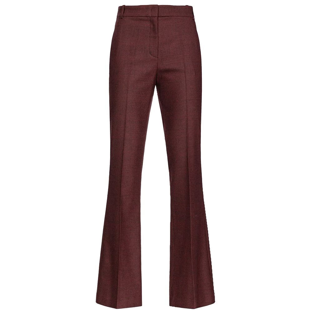 Red Polyester Jeans & Pant