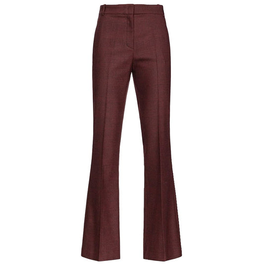Red Polyester Jeans & Pant