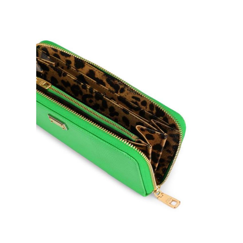 Green Calfskin Wallet