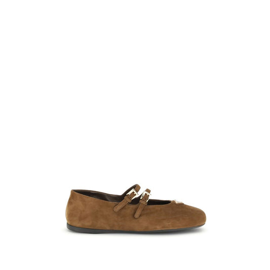 Suede Ballerinas