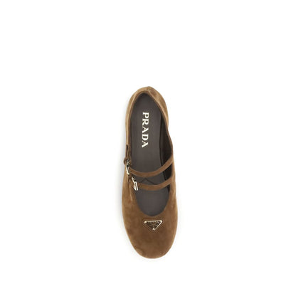Suede Ballerinas