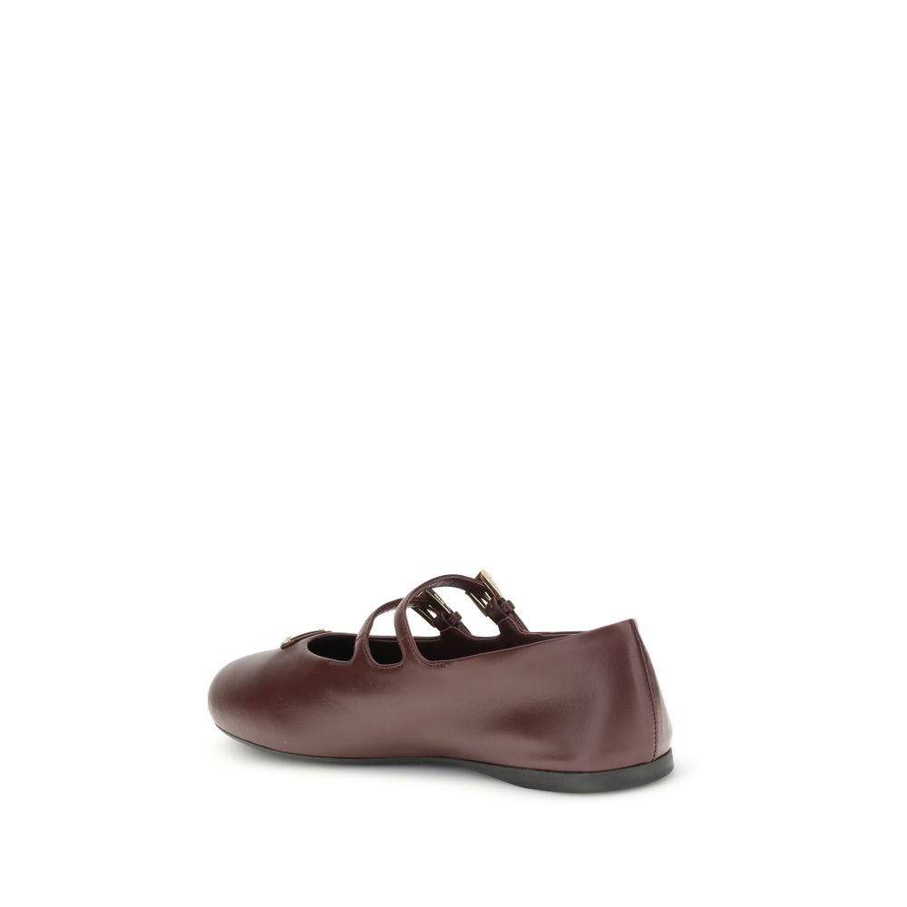 Leather Ballerinas